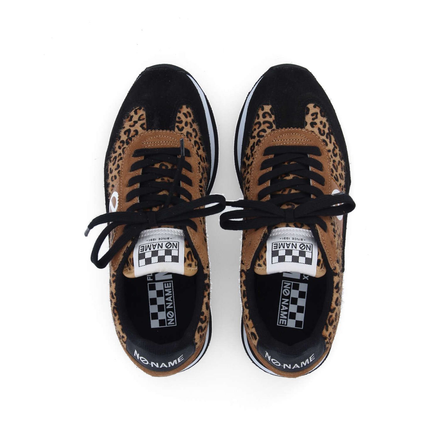 FLEX M JOGGER W - P.LEO/SDE/SDE - MARRON/NOIR/LEOPARD